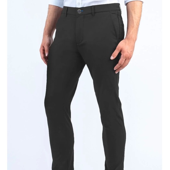 Twillory Black Stretch Performance Pants Tailored Fit Comfort Wicking 31x28.5 - Picture 3 of 16